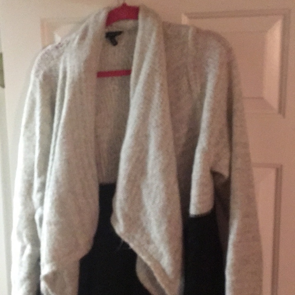 Torrid grey and black sweater